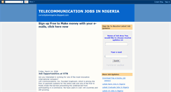 Desktop Screenshot of currentjobsinnigeria.blogspot.com