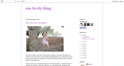 Desktop Screenshot of onelovelything.blogspot.com