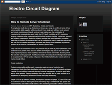 Tablet Screenshot of electrocircuitdiagram-mand.blogspot.com