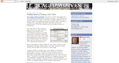 Desktop Screenshot of cagedwolves.blogspot.com