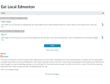 Tablet Screenshot of eatlocaledmonton.blogspot.com