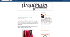 Desktop Screenshot of anagramworkshop.blogspot.com