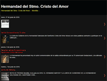 Tablet Screenshot of cristodelamormontilla.blogspot.com