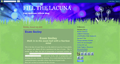 Desktop Screenshot of fillthelacuna.blogspot.com