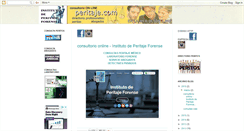 Desktop Screenshot of instituto-peritaje-forense.blogspot.com