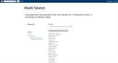 Desktop Screenshot of musiksource.blogspot.com