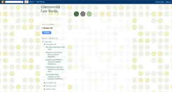 Desktop Screenshot of commercial-law-books.blogspot.com