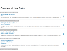 Tablet Screenshot of commercial-law-books.blogspot.com