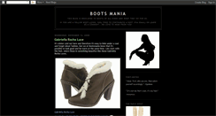 Desktop Screenshot of bootsmania.blogspot.com