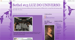 Desktop Screenshot of bethel13luzdouniverso.blogspot.com