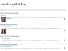 Tablet Screenshot of notesfromabookclub.blogspot.com