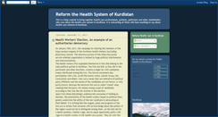Desktop Screenshot of kurdistanhealth.blogspot.com