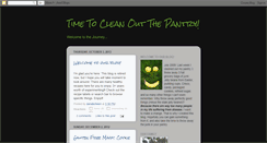 Desktop Screenshot of cleanoutyourpantry.blogspot.com