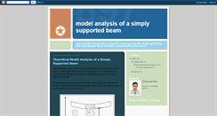 Desktop Screenshot of modelanalysis.blogspot.com