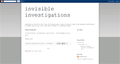 Desktop Screenshot of invisible-life.blogspot.com