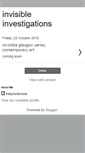 Mobile Screenshot of invisible-life.blogspot.com
