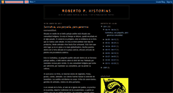 Desktop Screenshot of historiasrob.blogspot.com