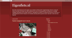 Desktop Screenshot of mick-eigenfietsnl.blogspot.com