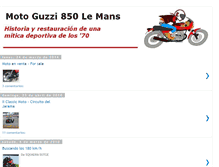 Tablet Screenshot of 850lemans.blogspot.com