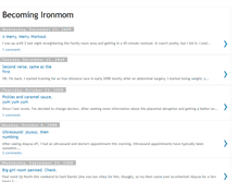 Tablet Screenshot of becomingironmom.blogspot.com