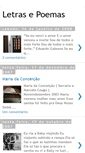 Mobile Screenshot of letrasepoemas.blogspot.com