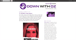 Desktop Screenshot of downwithoz.blogspot.com