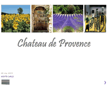 Tablet Screenshot of chateaudeprovence.blogspot.com