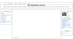 Desktop Screenshot of mybusinessstudy.blogspot.com