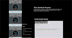 Desktop Screenshot of animal-voyeurism.blogspot.com