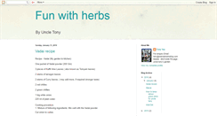 Desktop Screenshot of funwithherbs.blogspot.com