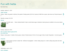 Tablet Screenshot of funwithherbs.blogspot.com