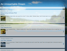 Tablet Screenshot of anunreachabledream.blogspot.com