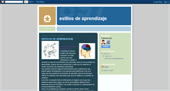 Desktop Screenshot of colibries-estilos-de-aprendizaje.blogspot.com