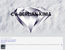 Tablet Screenshot of berlian-kimia.blogspot.com