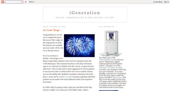 Desktop Screenshot of i-generation.blogspot.com