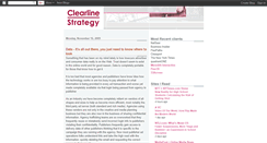 Desktop Screenshot of clearlinstrategy.blogspot.com