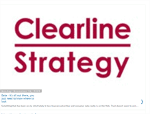 Tablet Screenshot of clearlinstrategy.blogspot.com