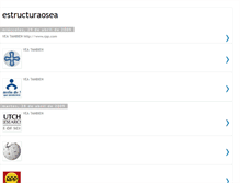 Tablet Screenshot of estructuraosea.blogspot.com
