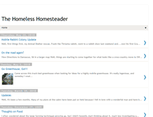 Tablet Screenshot of homelesshomesteader.blogspot.com
