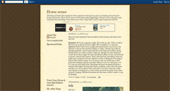 Desktop Screenshot of horse-common-sense.blogspot.com