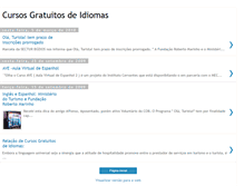 Tablet Screenshot of idiomasgratuitos.blogspot.com