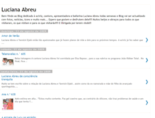 Tablet Screenshot of luciabreu.blogspot.com