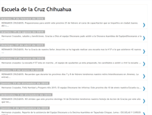 Tablet Screenshot of escueladelacruz.blogspot.com