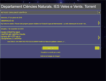 Tablet Screenshot of departamentcienciesnaturals.blogspot.com