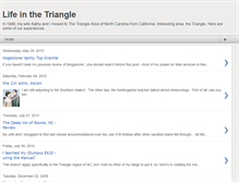 Tablet Screenshot of life-in-the-triangle.blogspot.com