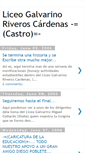 Mobile Screenshot of liceo-galvarino.blogspot.com
