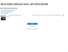 Tablet Screenshot of mejakursisekolahfulljati.blogspot.com