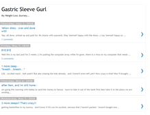 Tablet Screenshot of gastricsleevegurl.blogspot.com