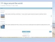 Tablet Screenshot of 111daysaroundtheworld.blogspot.com