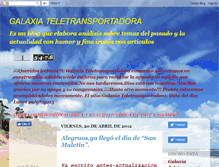 Tablet Screenshot of galaxiateletransportadora.blogspot.com